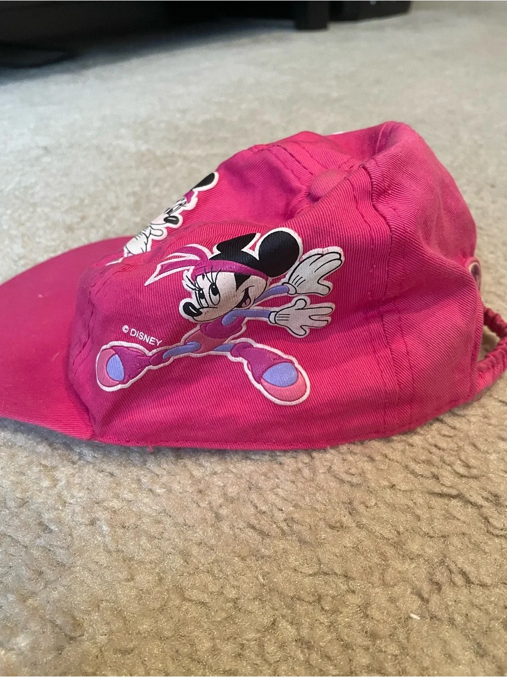 Vintage kids Minnie Mouse baseball hat